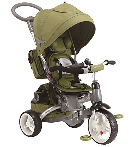 Baby 's Clan Dreirad/Kinderwagen Toilettentrainer 6 in 1 grün olive